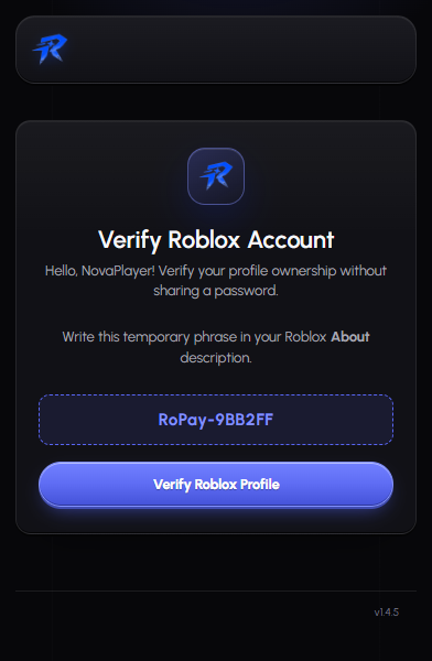 OTP Profile Verification
